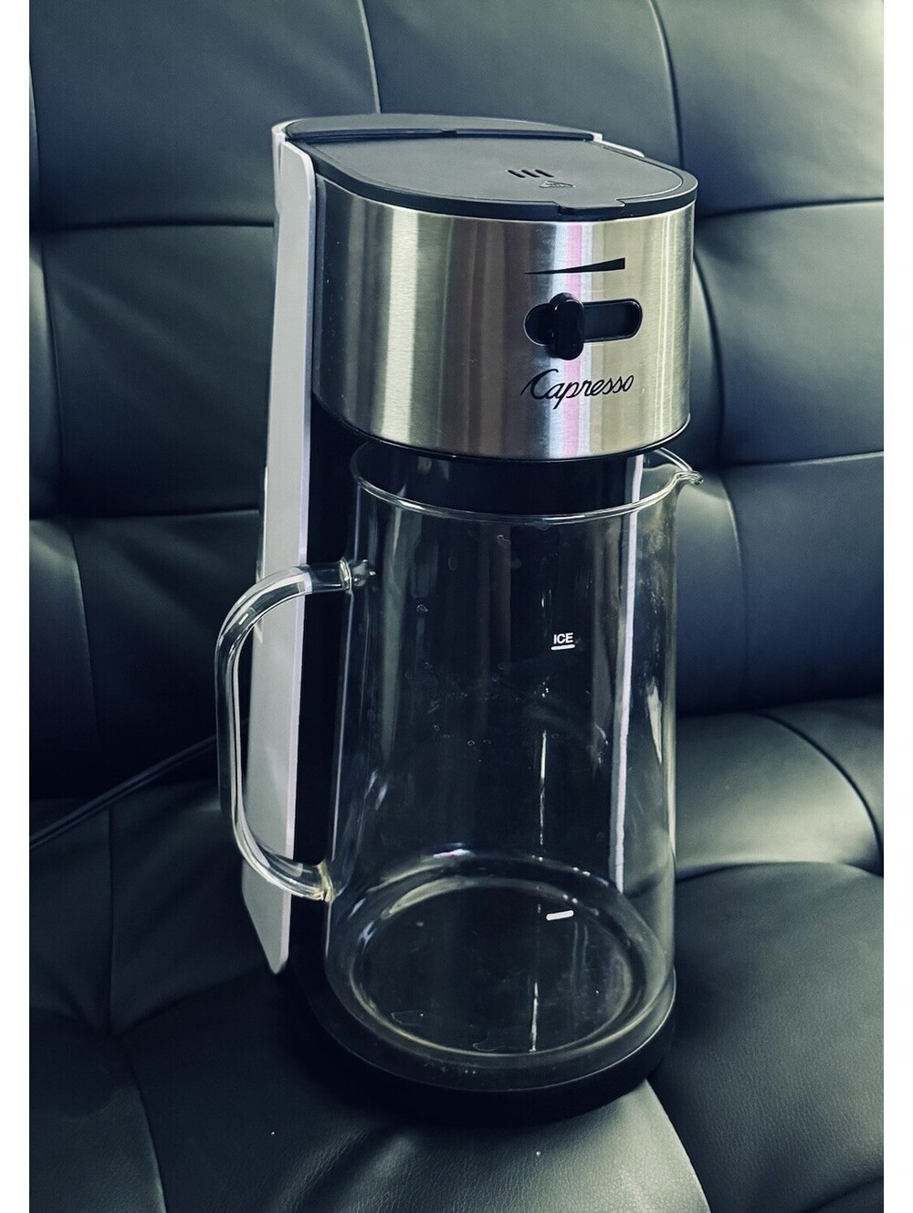 Capresso 80 oz. Electric Ice Tea Maker with Glass Pitcher - Model 624.02, 725W,